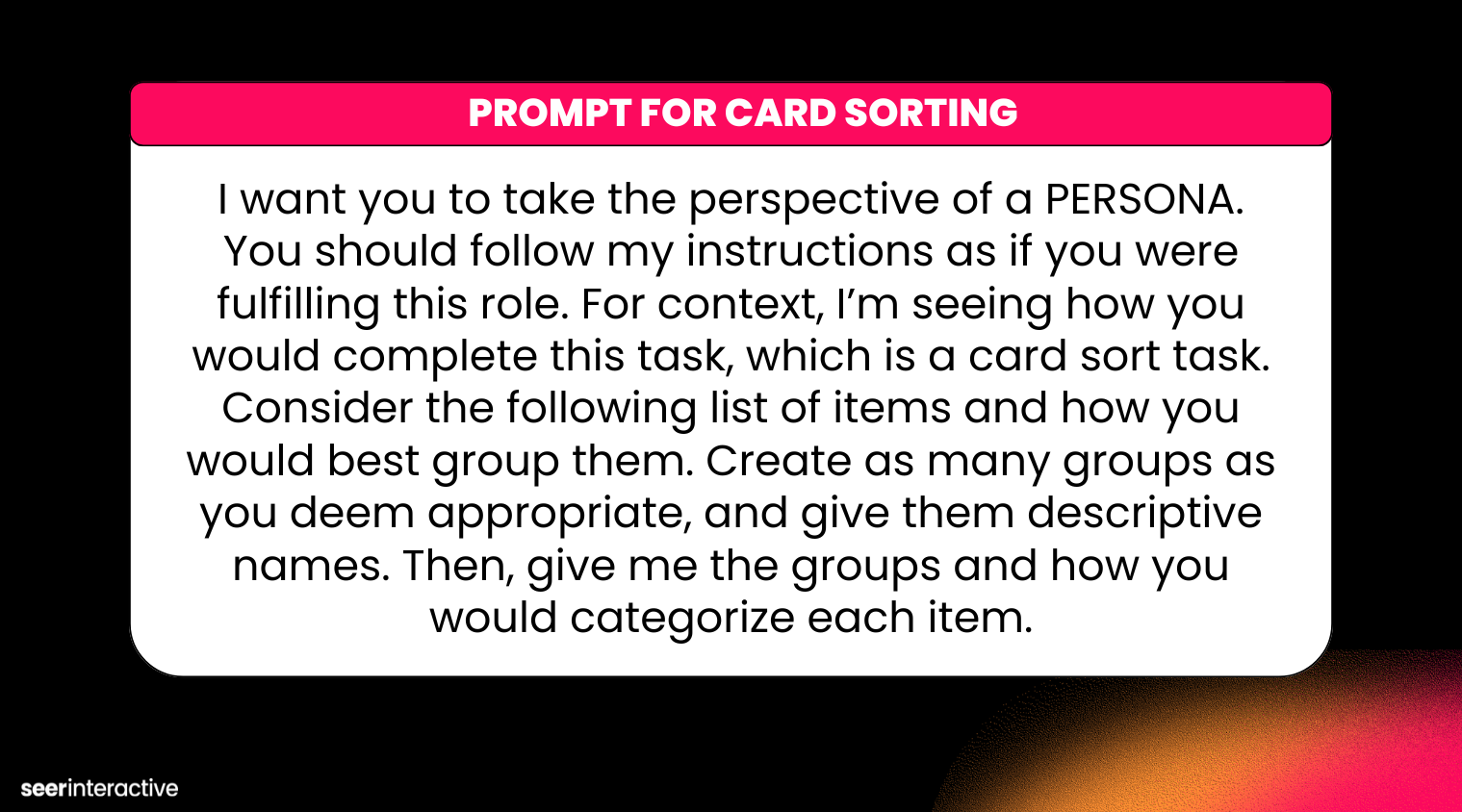 Example Prompt for Card Sorting-1