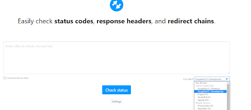 Check HTTP Response Status Codes