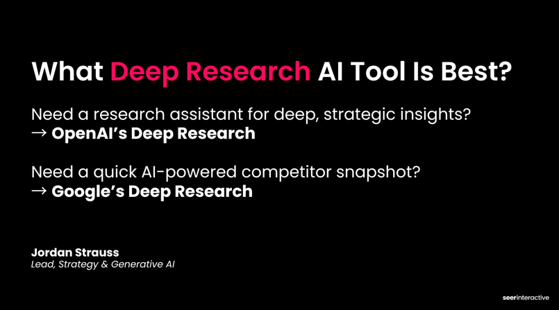 What Deep Research AI Tool Is Best