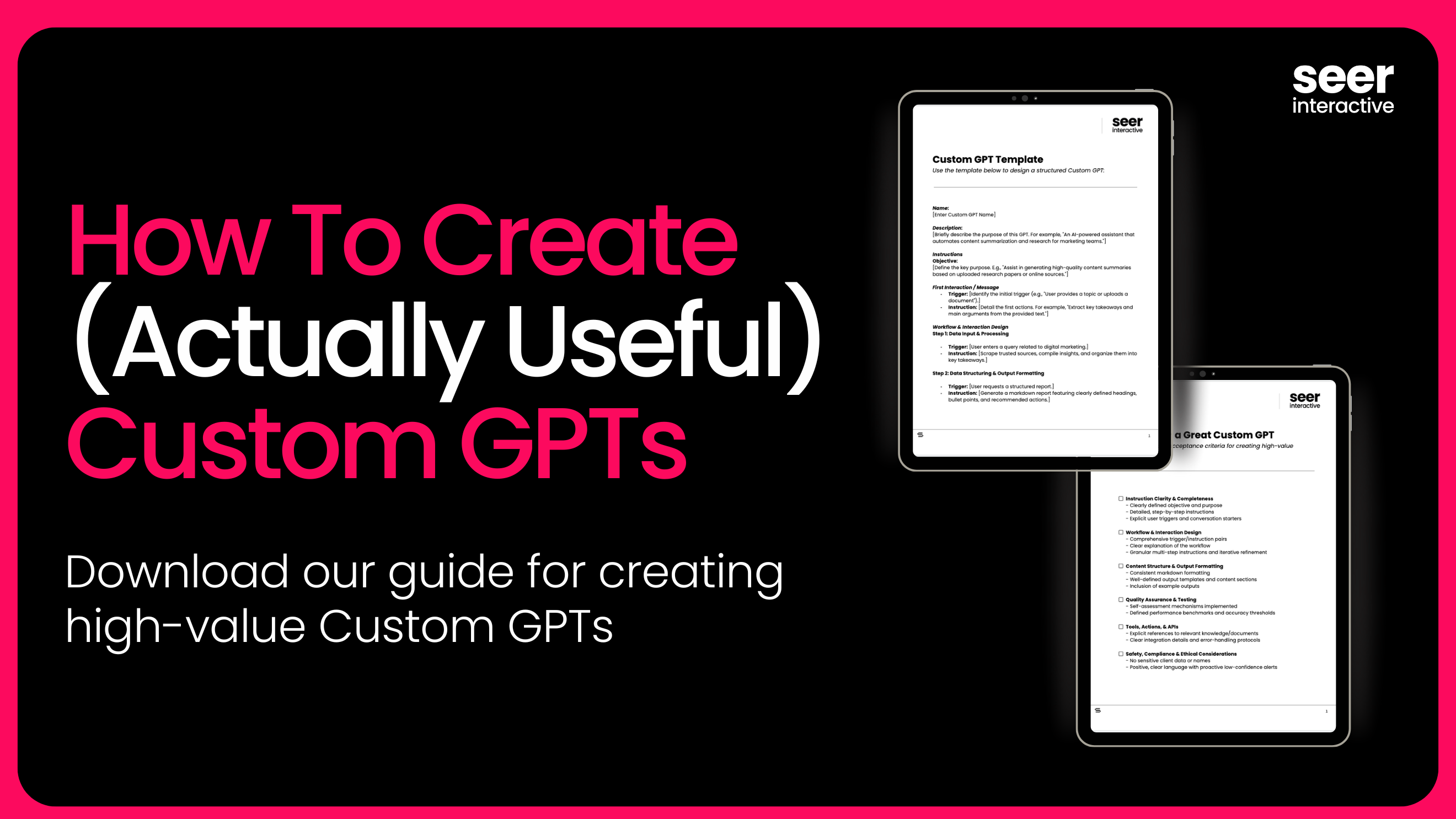 How To Create (Actually Useful) Custom GPTs for Marketing Automation