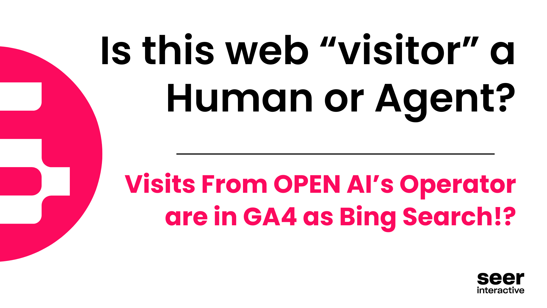 How Will You Know When Open AI’s Operator Agent Hits Your Website?